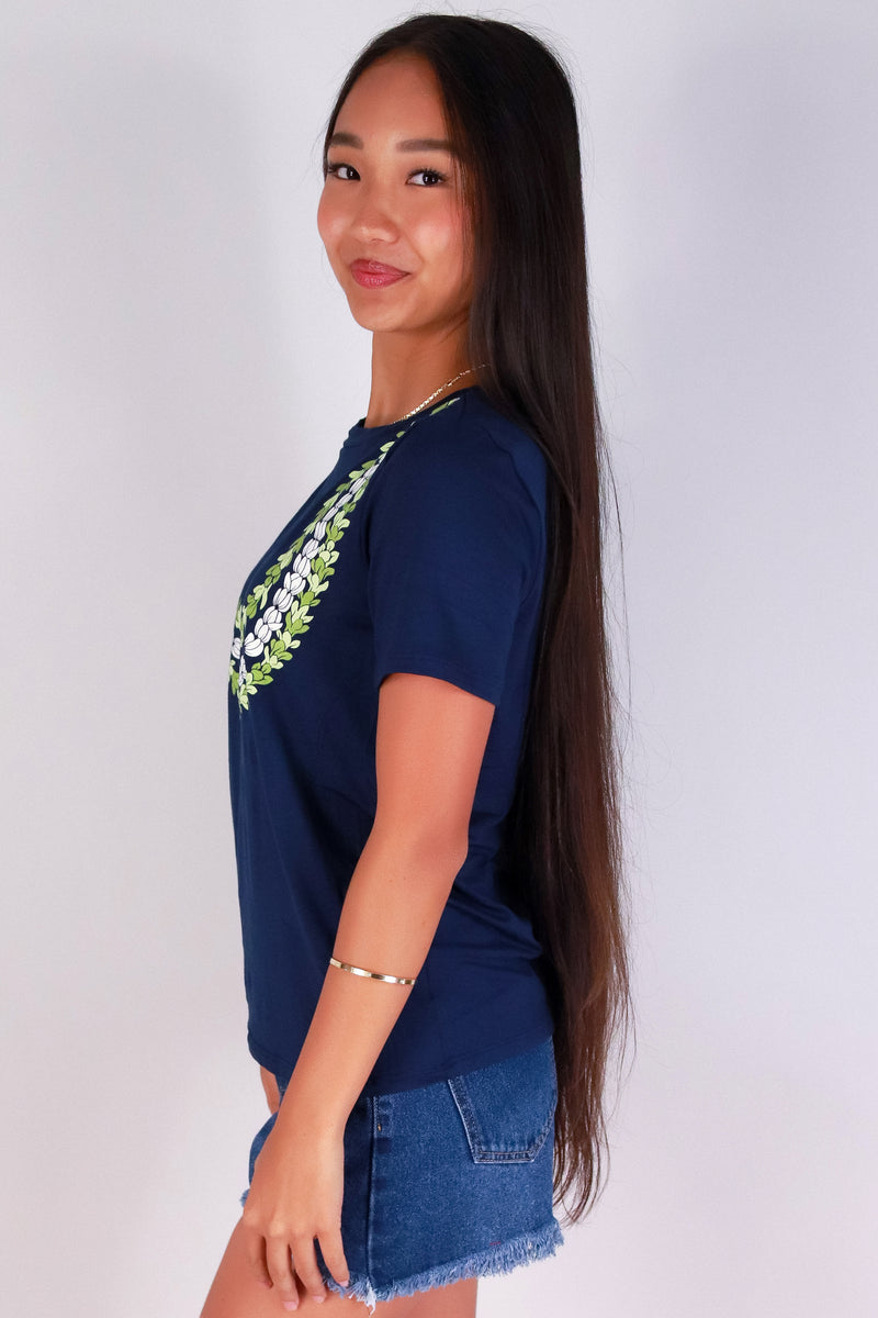 Jeans Warehouse Hawaii - S/S SCREEN - PAKALANA PIKAKE TEE | By LUZ