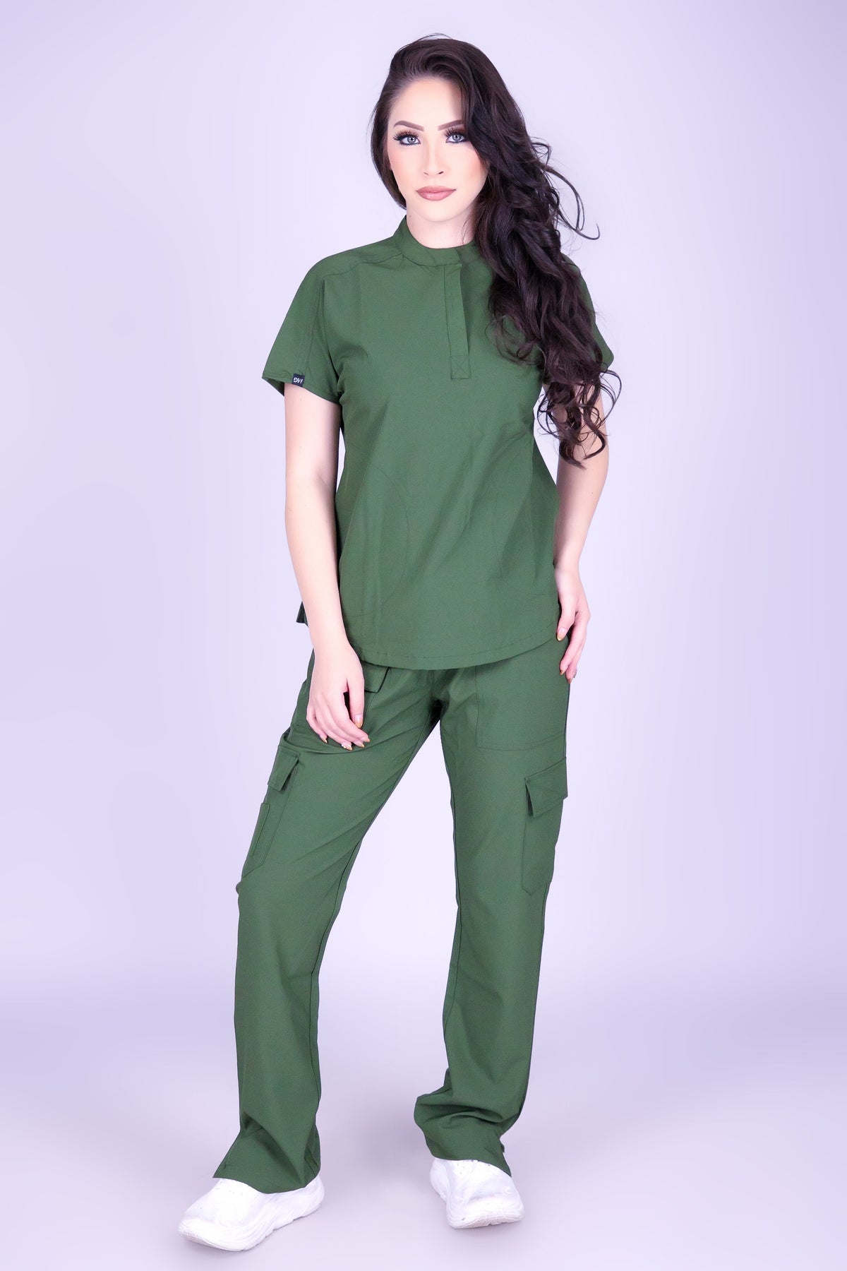HEART AT WORK BOOT-CUT SCRUB PANTS