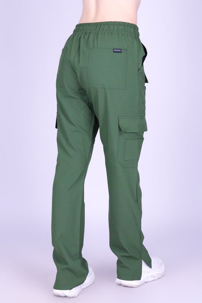 HEART AT WORK BOOT-CUT SCRUB PANTS