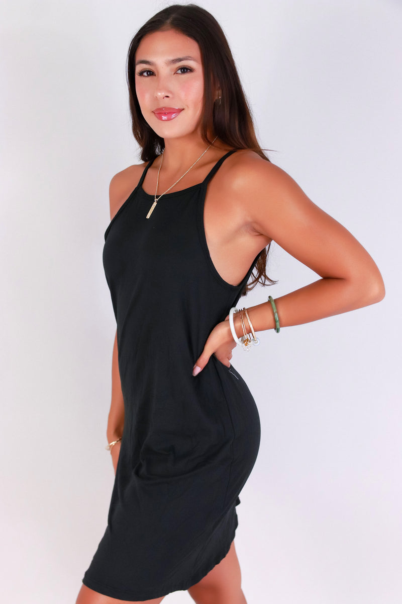 Jeans Warehouse Hawaii - S/L SHORT SOLID DRESSES - TURN & SLAY DRESS | By HEART & HIPS