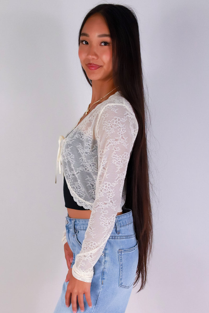 Jeans Warehouse Hawaii - LS SHRUGS/CARDIGANS - SWEET WHISPER CARDIGAN | By CRESCITA APPAREL/SHINE I