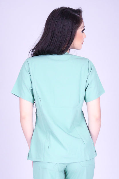 TAKE GOOD CARE SCRUB TOP