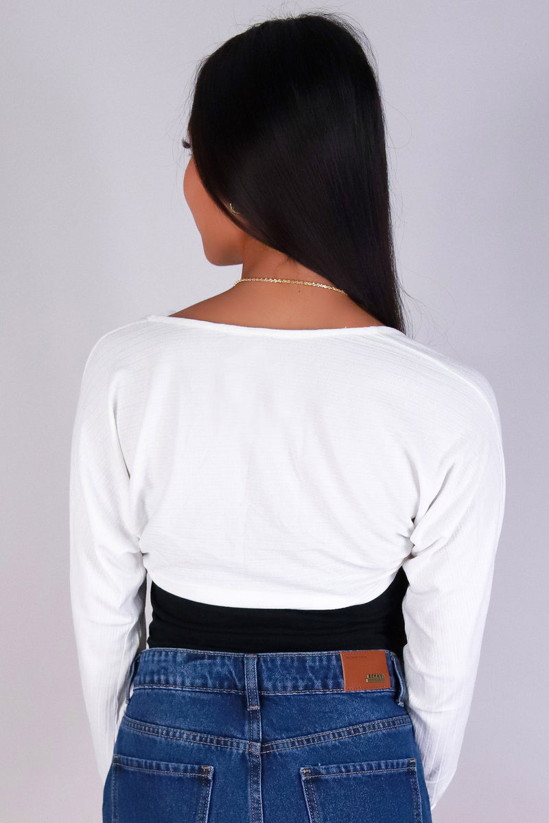 Jeans Warehouse Hawaii - LS SHRUGS/CARDIGANS - TOP IT OFF BOLERO | By PAPERMOON/ B_ENVIED