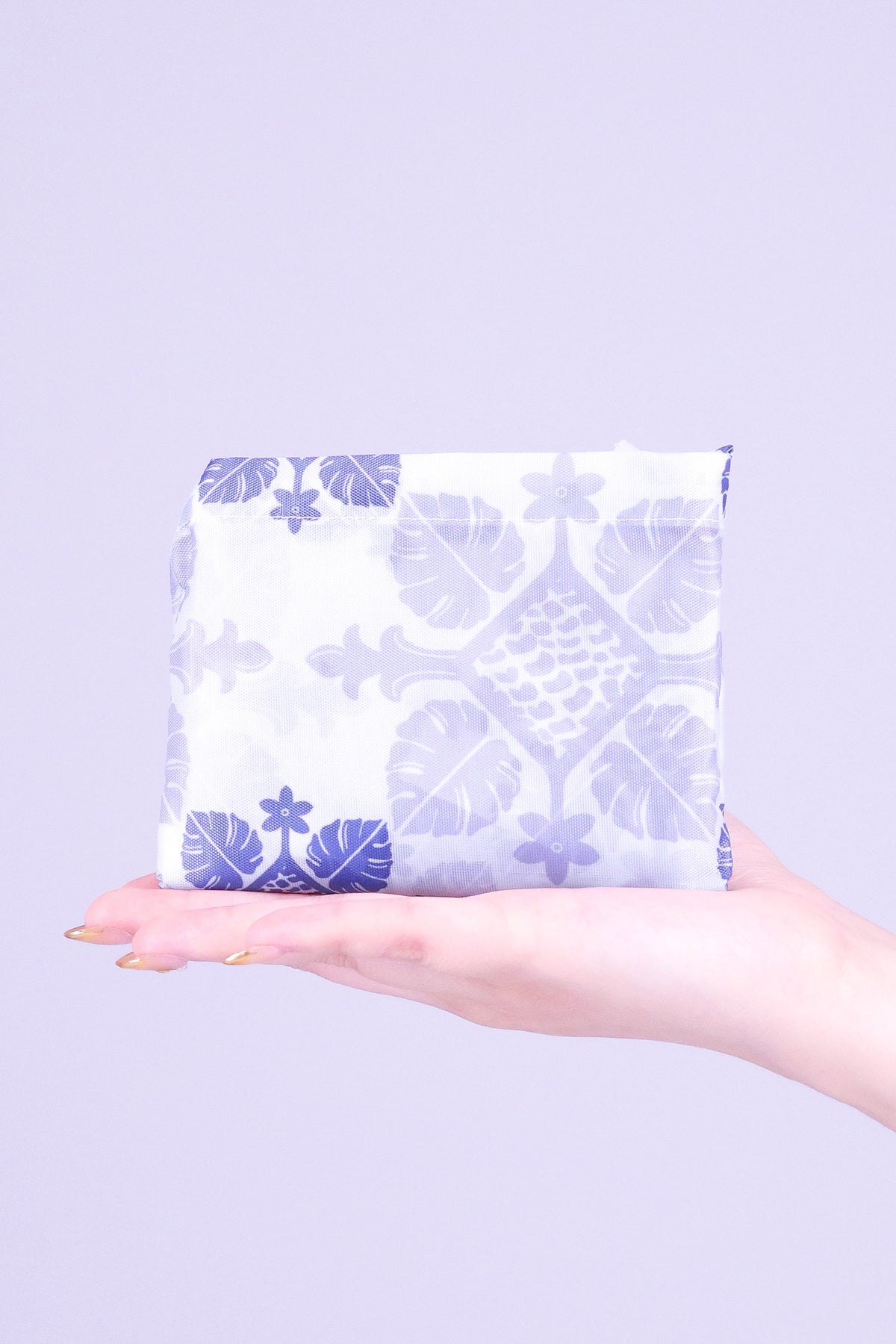 MONSTERA QUILT FOLDABLE BAG