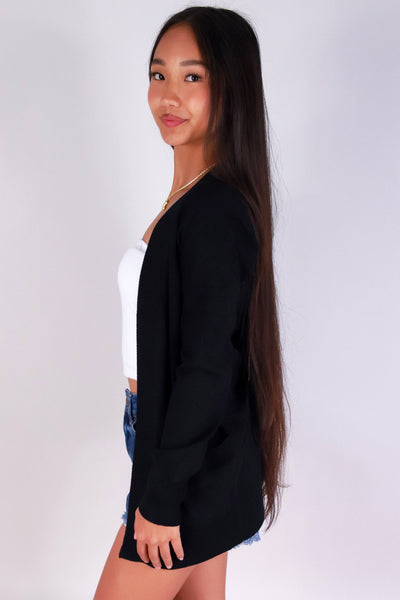 Jeans Warehouse Hawaii - SOLID LONG SLV CARDIGANS - GETTING COZY CARDIGAN | By ACTIVE USA