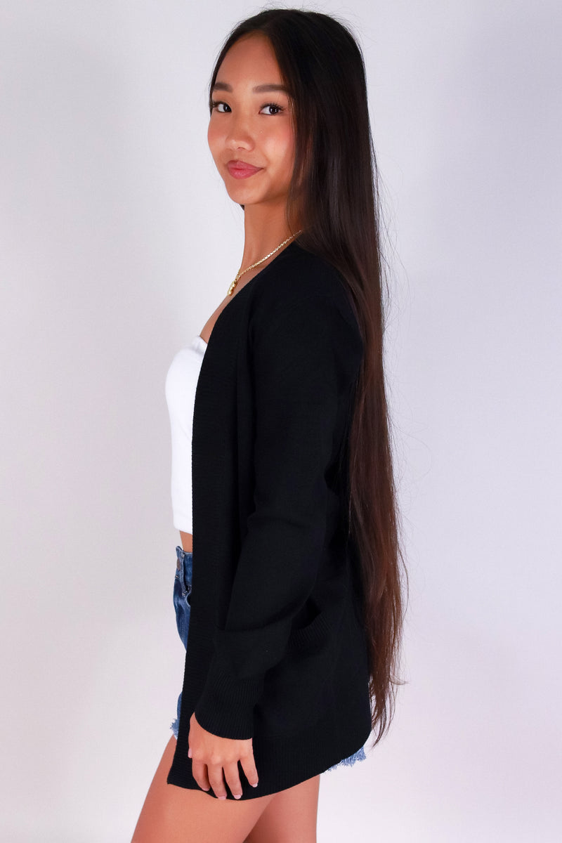 Jeans Warehouse Hawaii - SOLID LONG SLV CARDIGANS - GETTING COZY CARDIGAN | By ACTIVE USA