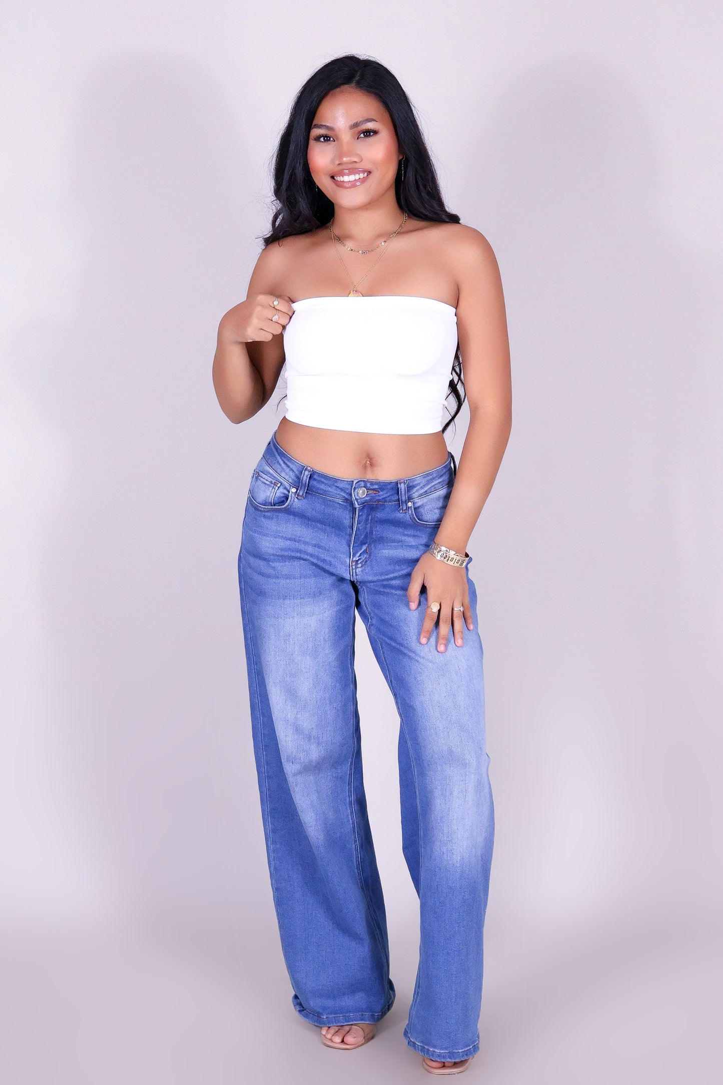 GOTTA CHILL CROP TUBE TOP