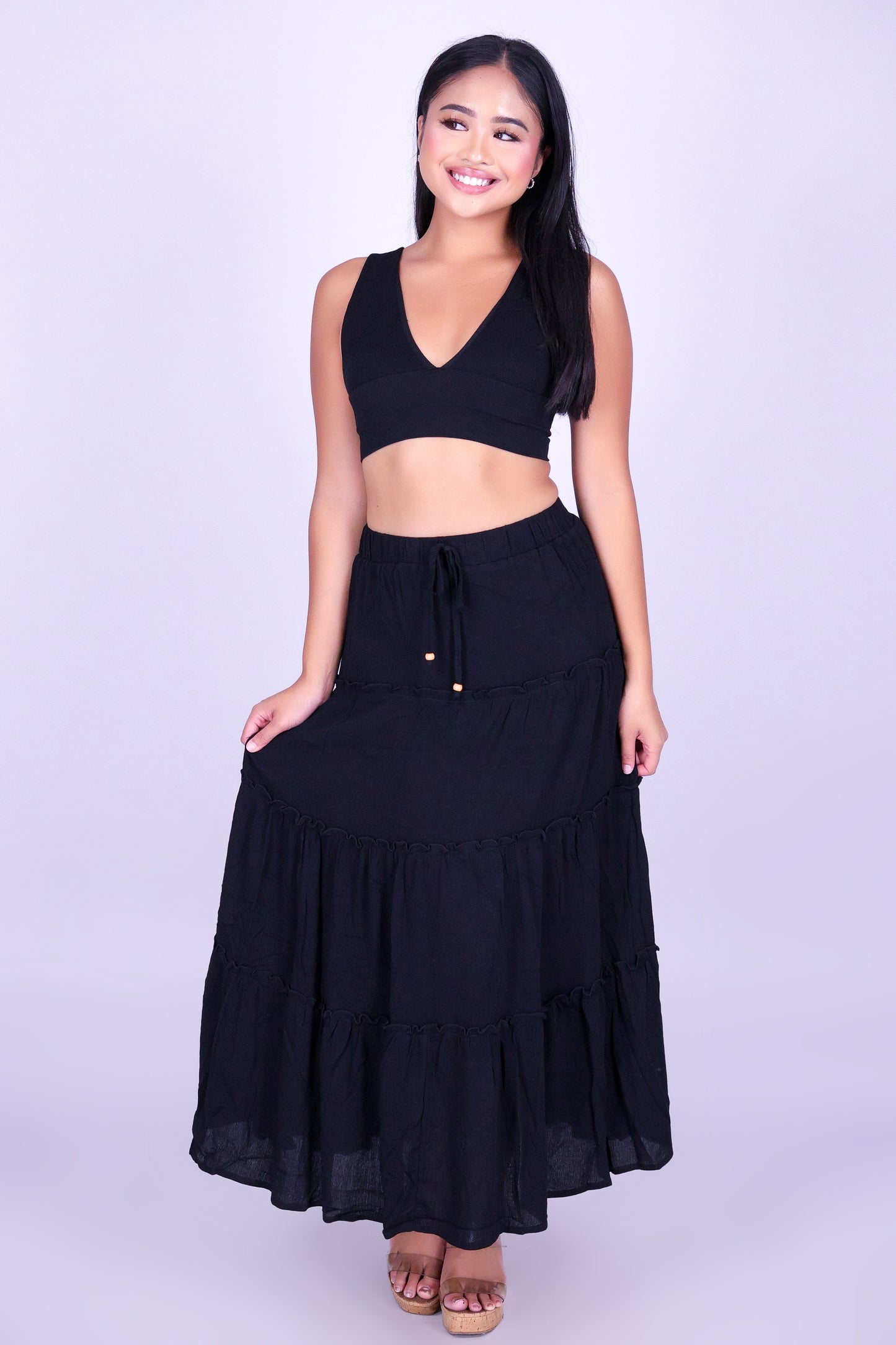 BOHEMIAN MUSE MAXI SKIRT