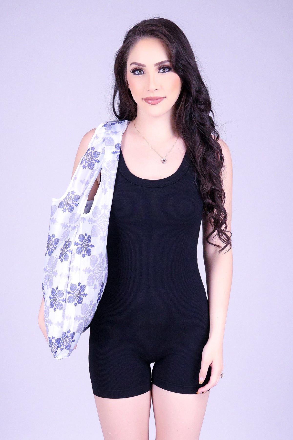 MONSTERA QUILT FOLDABLE BAG