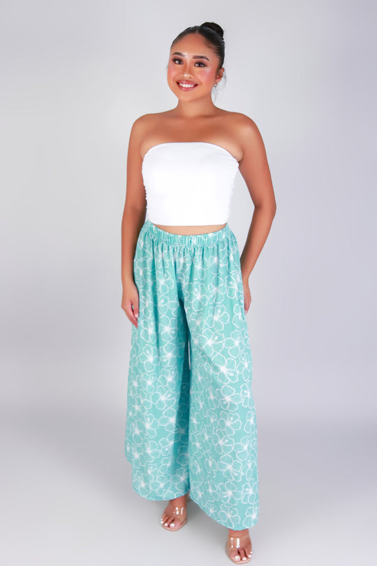 PUA ALOALO PALAZZO PANTS