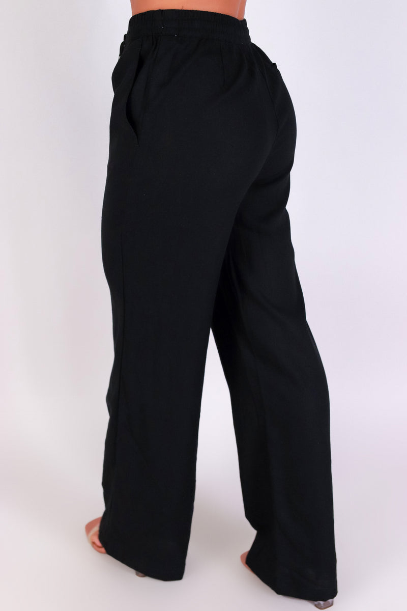 Jeans Warehouse Hawaii - SOLID WOVEN PANTS - CLOUDWALK LINEN PANTS | By STYLE MELODY