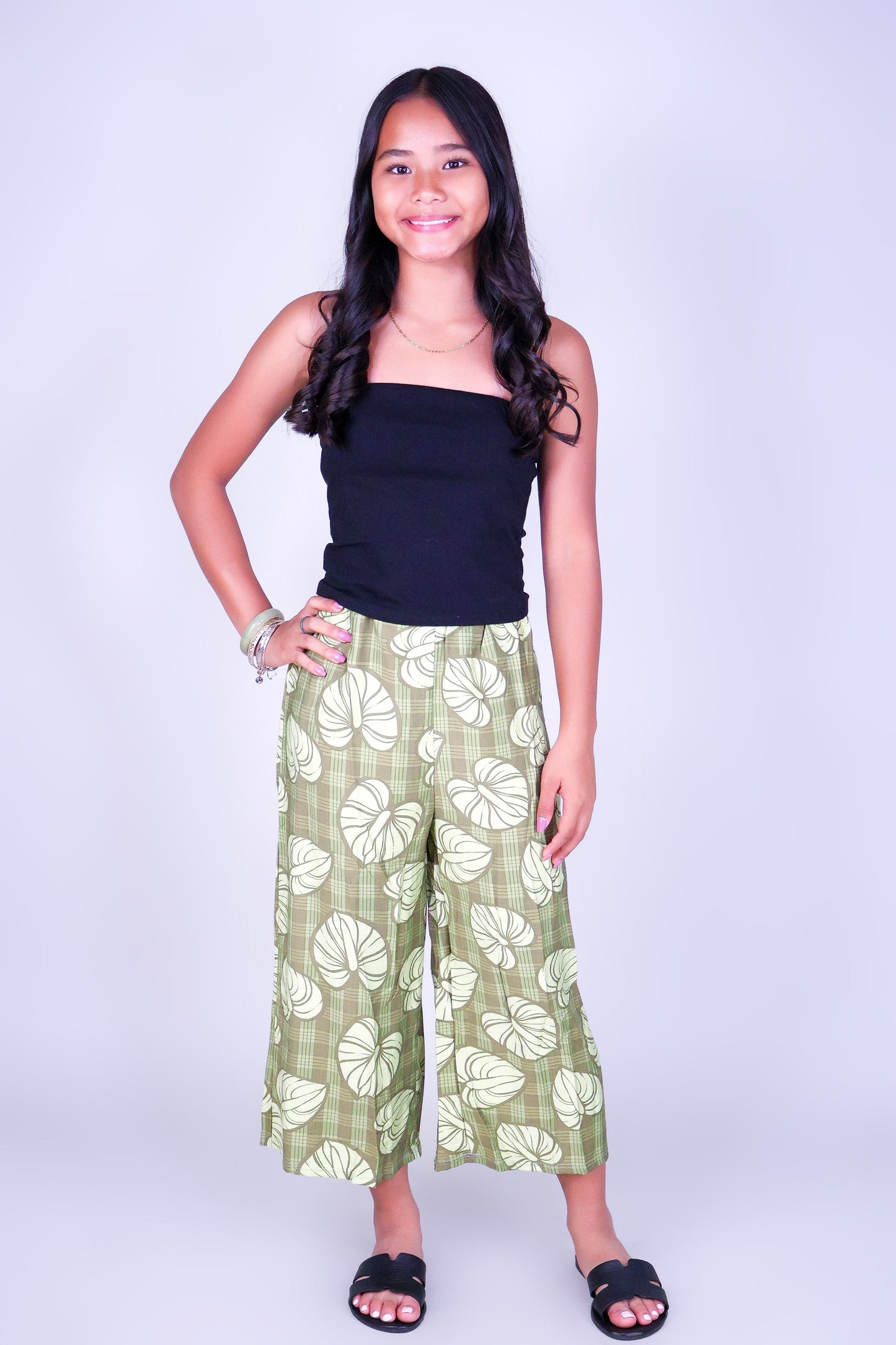 ANTHURIUM PALAKA CAPRI'S | KIDS SIZE 2-16