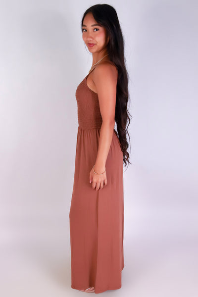 Jeans Warehouse Hawaii - SOLID CASUAL JUMPSUITS - ONE STEP UP JUMPSUIT | By IKEDDI IMPORTS