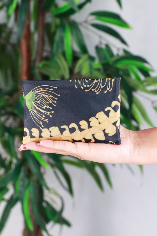 OHIA LEHUA PUAKENIKENI FOLDABLE REUSABLE BAG