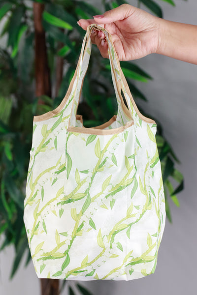 MINI MAILE CROWN FLOWER FOLDABLE REUSABLE BAG