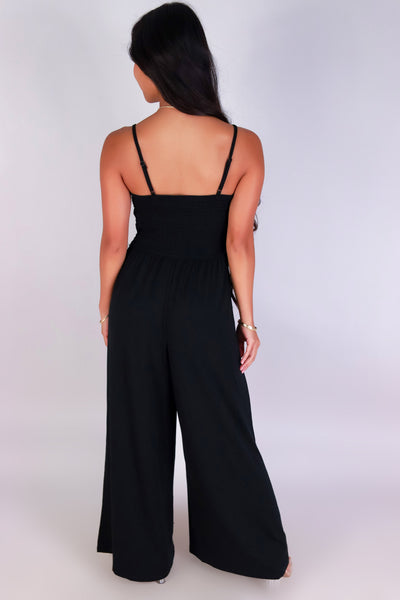 Jeans Warehouse Hawaii - SOLID CASUAL JUMPSUITS - ONE STEP UP JUMPSUIT | By IKEDDI IMPORTS