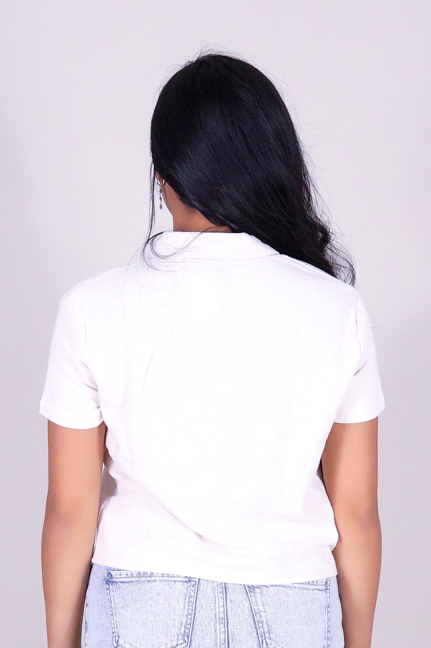 AIR LINEN BUTTON DOWN TOP