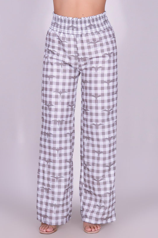 IWA PALAKA SMOCKED WAIST PANTS