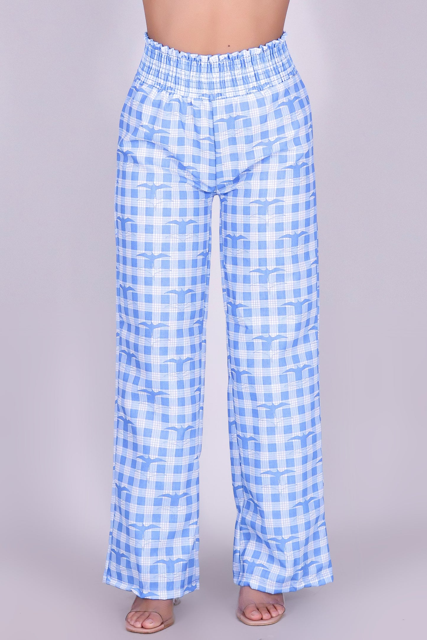 IWA PALAKA SMOCKED WAIST PANTS