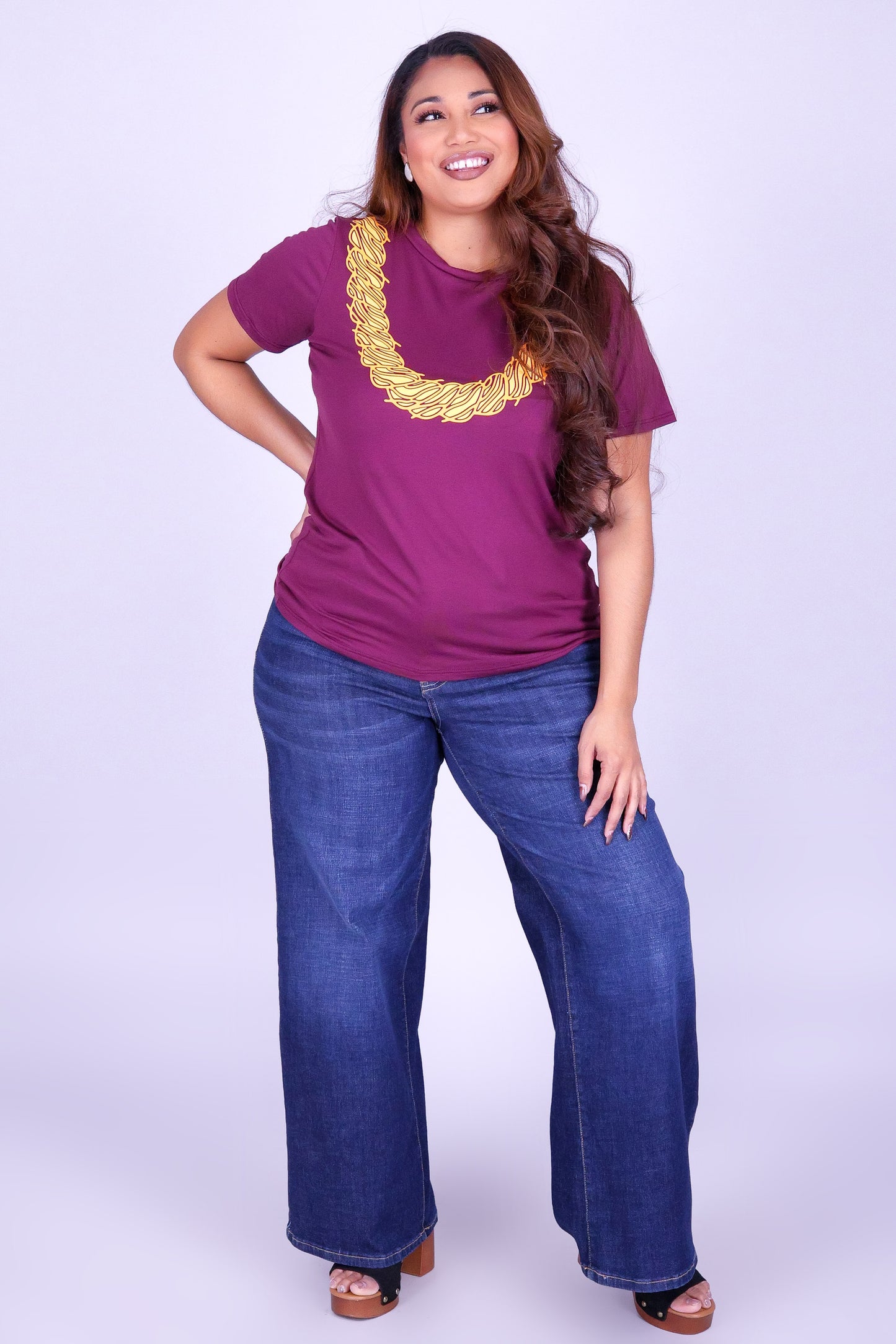 KAUNA'OA VINE LEI TEE