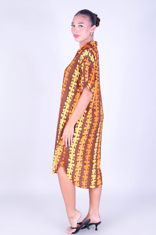 PUAKENIKENI OUTLINE T-SHIRT DRESS
