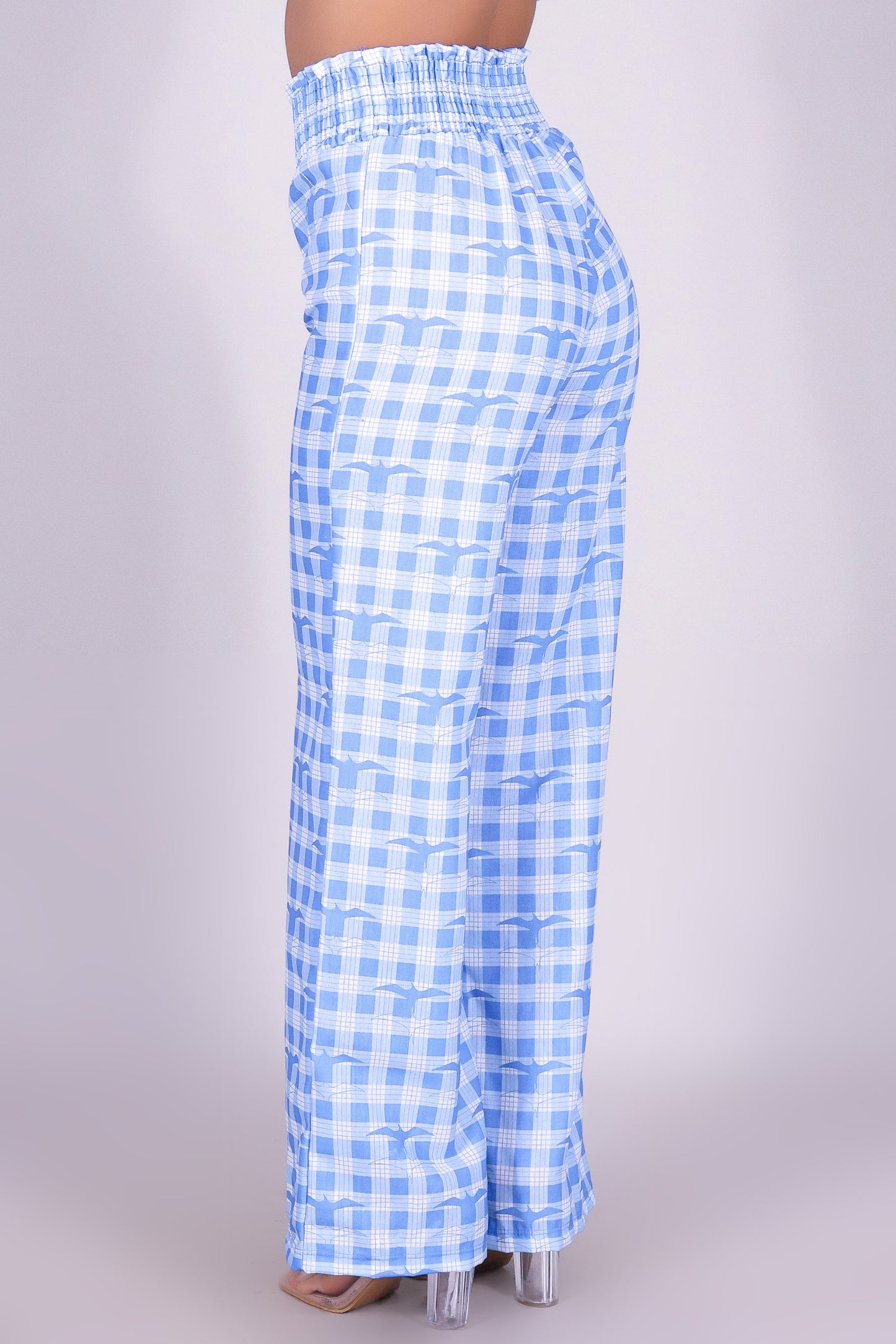 IWA PALAKA SMOCKED WAIST PANTS