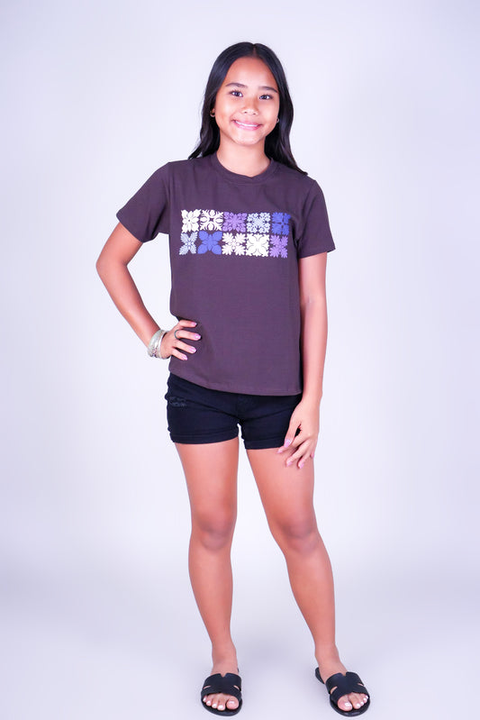 QUILT OVERSIZED TEE | KIDS SIZE 2-16