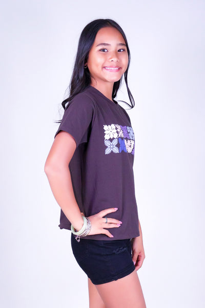 QUILT OVERSIZED TEE | KIDS SIZE 2-16