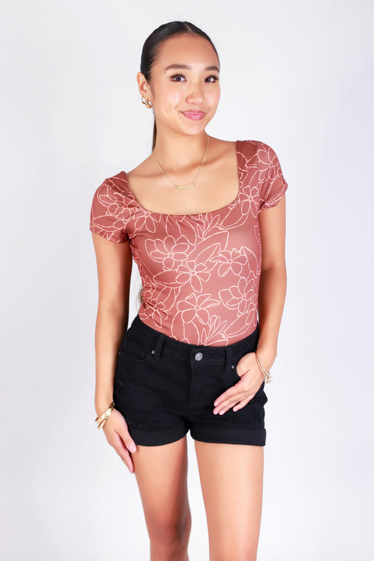 GARDENIA BODYSUIT