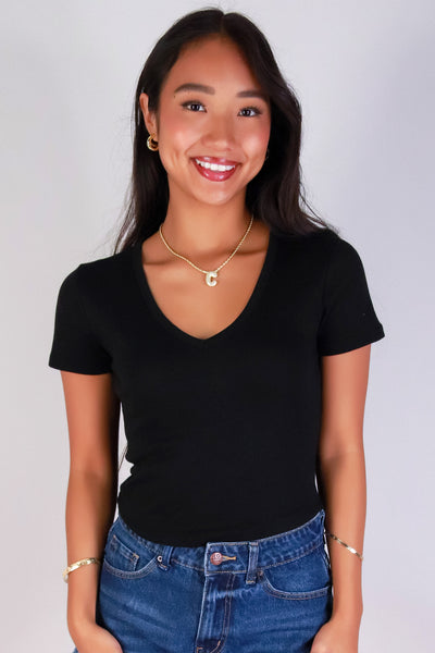 Jeans Warehouse Hawaii - SS CASUAL SOLID - SWEET CUT TOP | By CRESCITA APPAREL/SHINE I