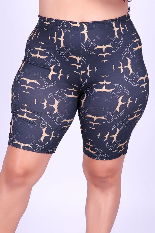 IWA CIRCLE BIKER SHORTS