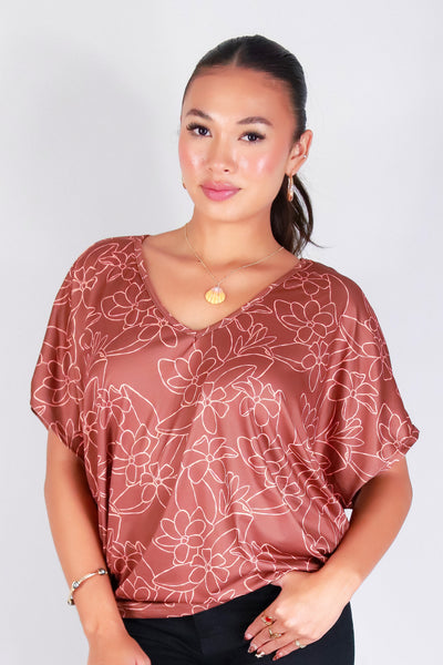 GARDENIA DOLMAN TOP