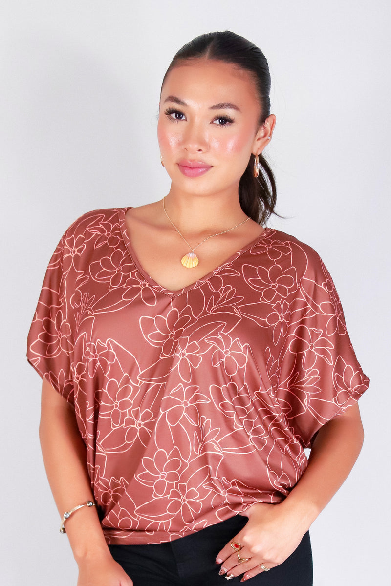 GARDENIA DOLMAN TOP