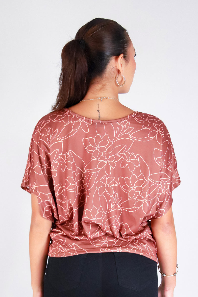 GARDENIA DOLMAN TOP
