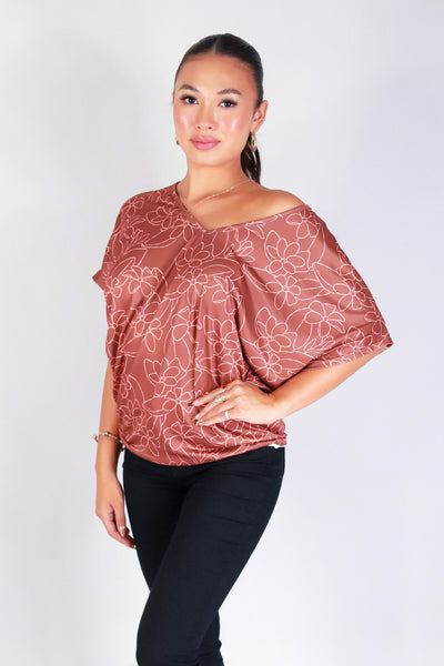 GARDENIA DOLMAN TOP