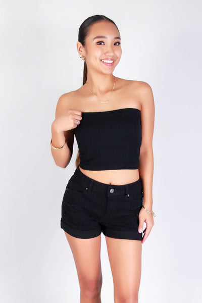 GOTTA CHILL CROP TUBE TOP