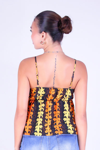 PUAKENIKENI OUTLINE BABYDOLL TOP