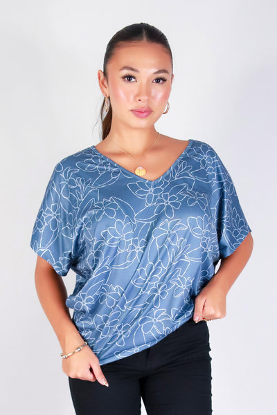 GARDENIA DOLMAN TOP