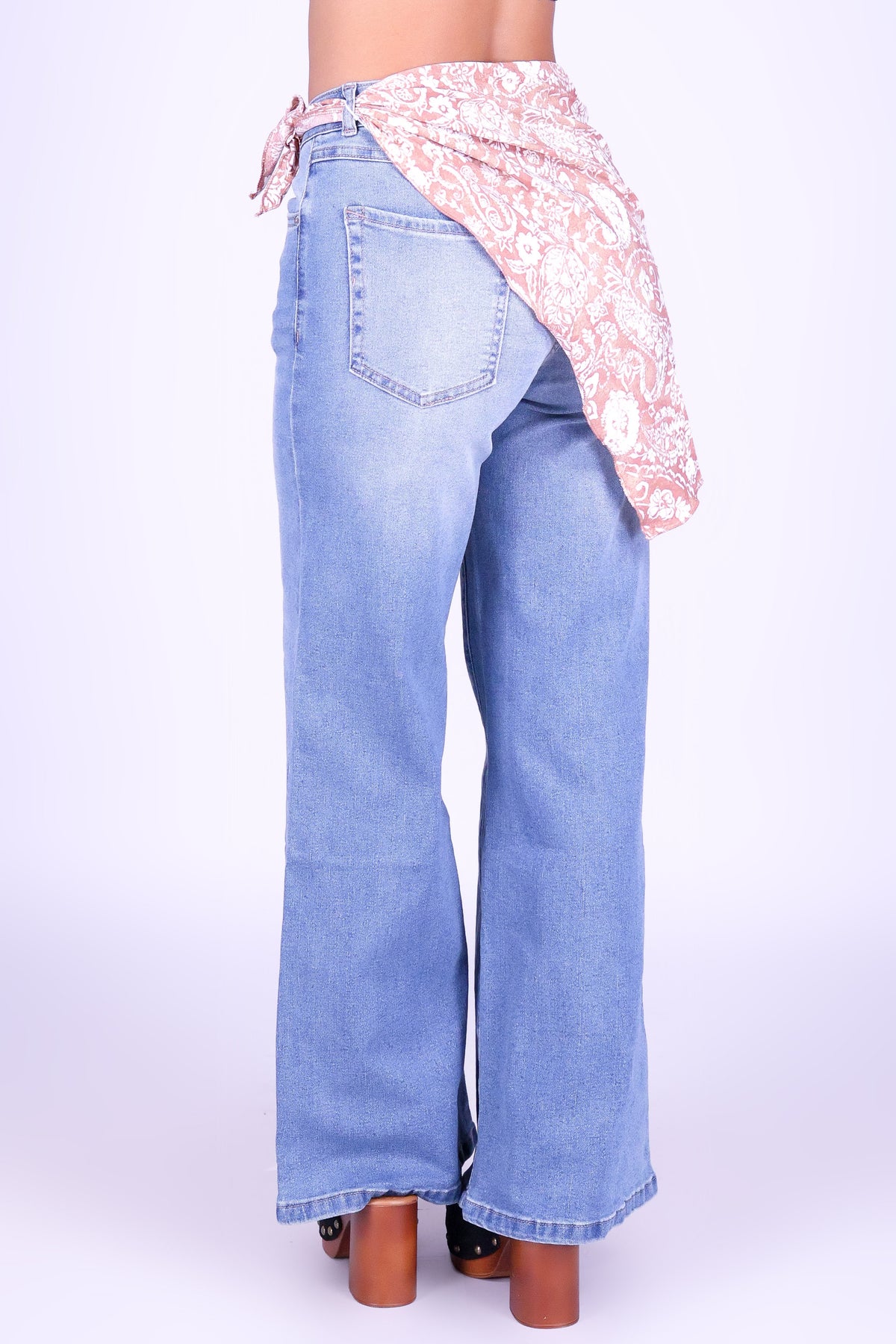 PLAY NO GAMES WIDE LEG JEANS
