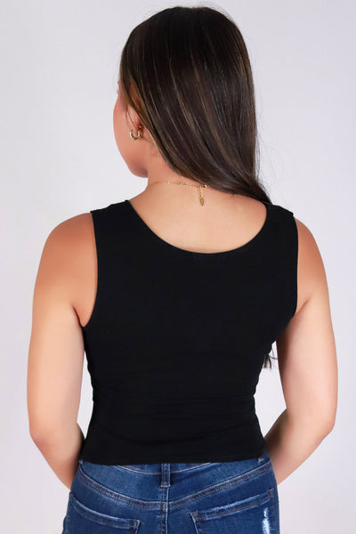 Jeans Warehouse Hawaii - SL CASUAL SOLID - PRETY PROMISE TOP | By CRESCITA APPAREL/SHINE I