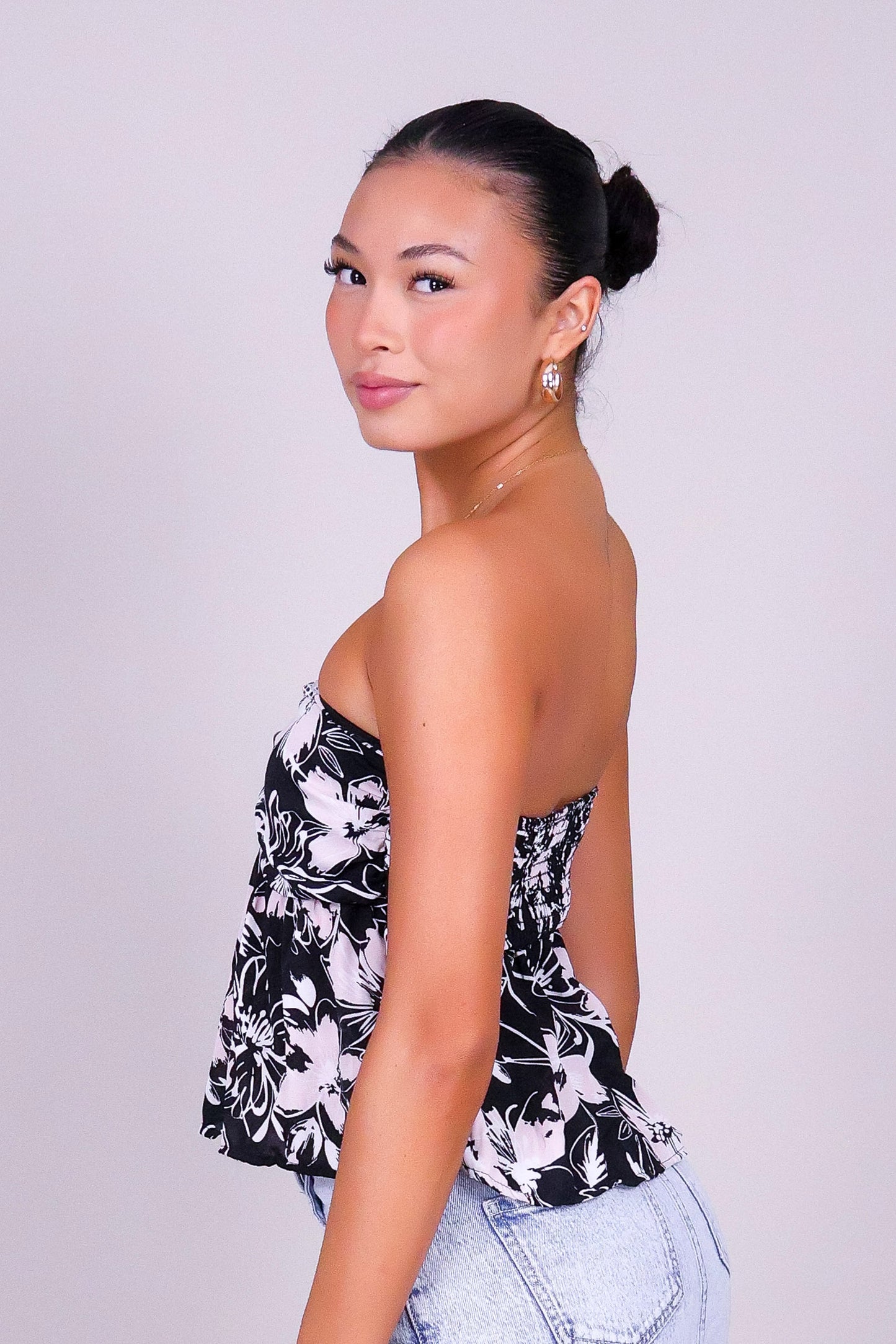 FLORA KISS TUBE TOP