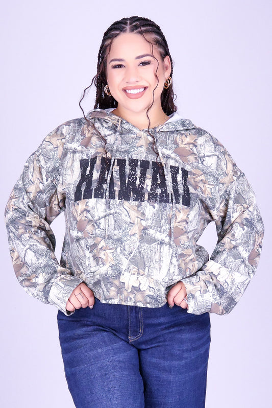 HAWAII HUNTING CAMO HOODIE