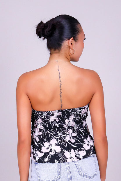 FLORA KISS TUBE TOP
