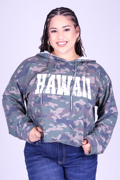 HAWAII CAMO HOODIE