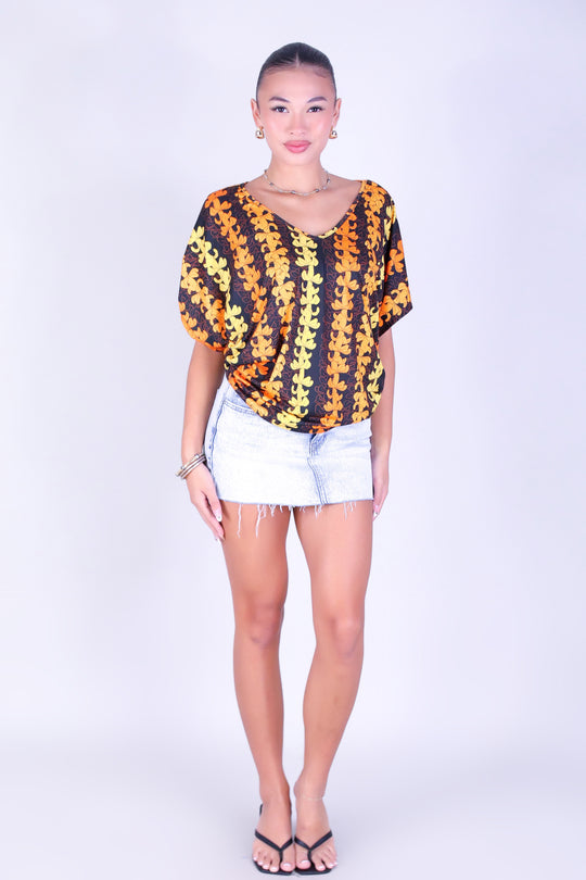 PUAKENIKENI OUTLINE DOLMAN TOP