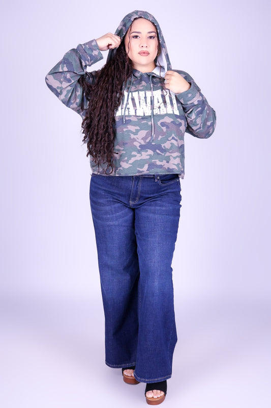 HAWAII CAMO HOODIE