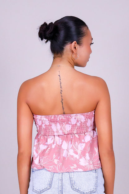 FLORA KISS TUBE TOP