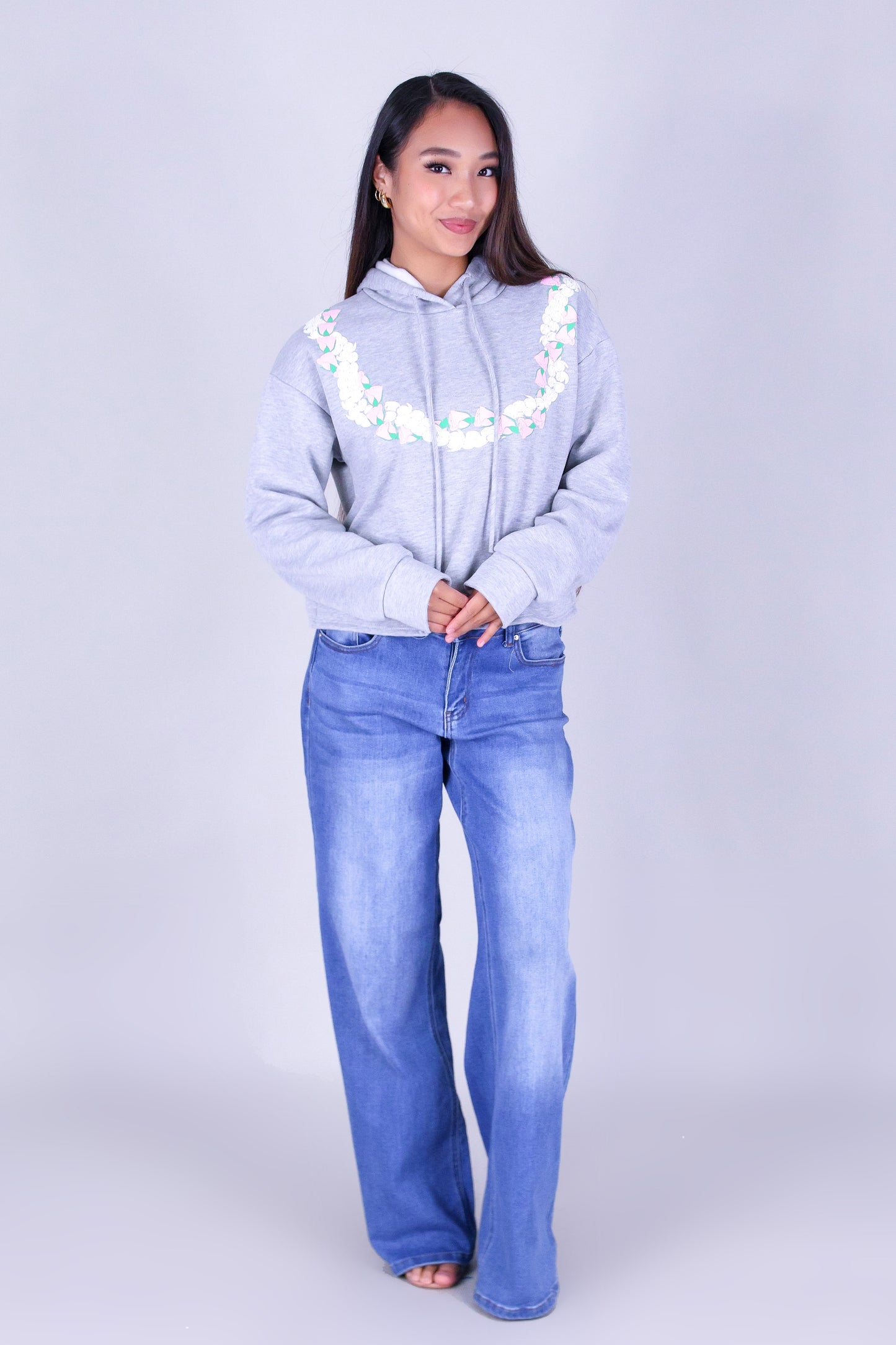 LOKELANI PIKAKE LEI HOODIE