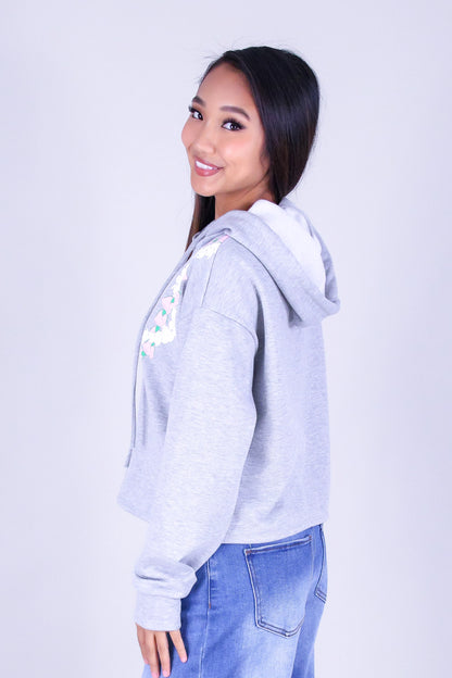 LOKELANI PIKAKE LEI HOODIE