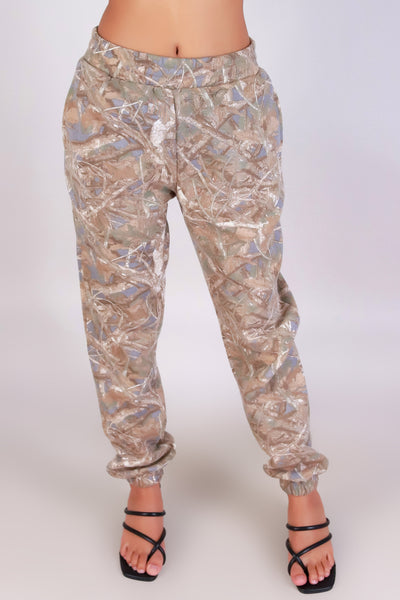 Jeans Warehouse Hawaii - ACTIVE KNIT PANT/CAPRI - INTO THE WILD HUNTING CAMO JOGGER | By IKEDDI IMPORTS